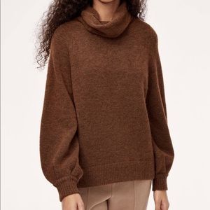 ‘Aritzia babaton’ merino blend turtleneck sweater
